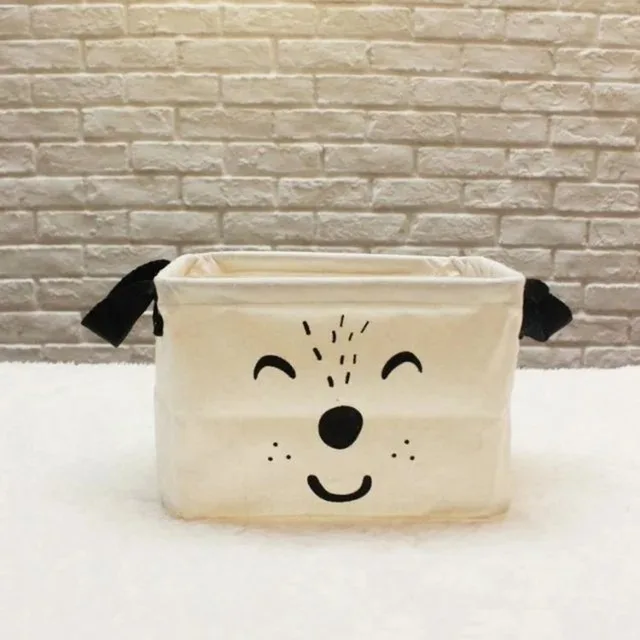Linen Desktop Storage Box 2