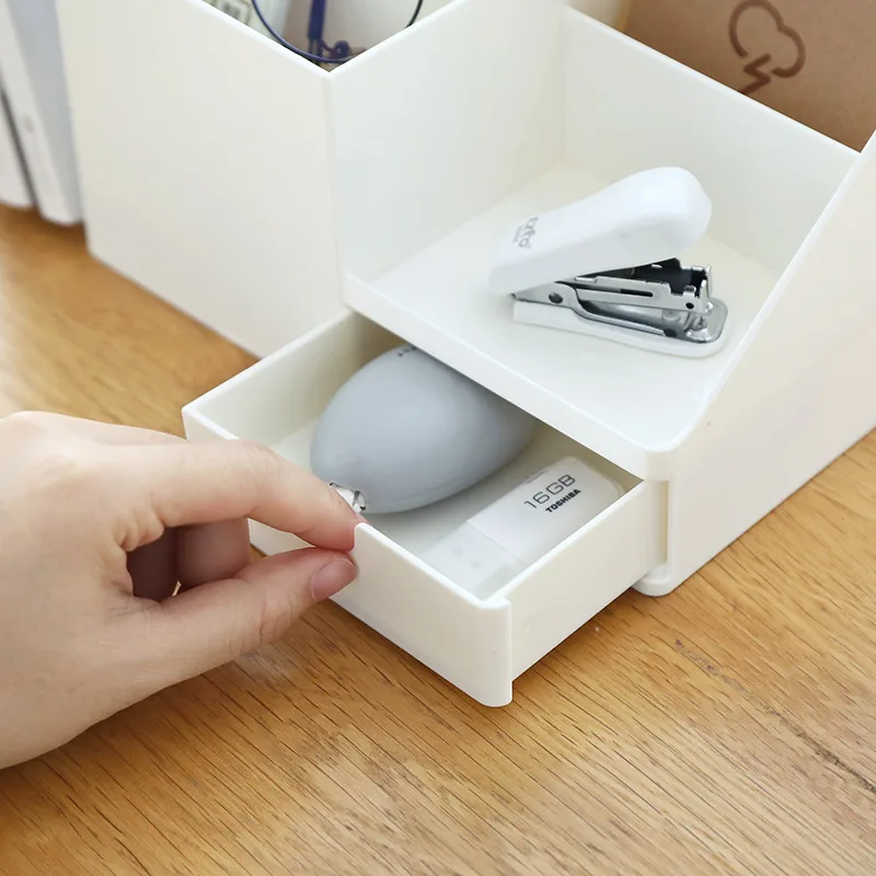 Desktop desk storage box organizer folder 4