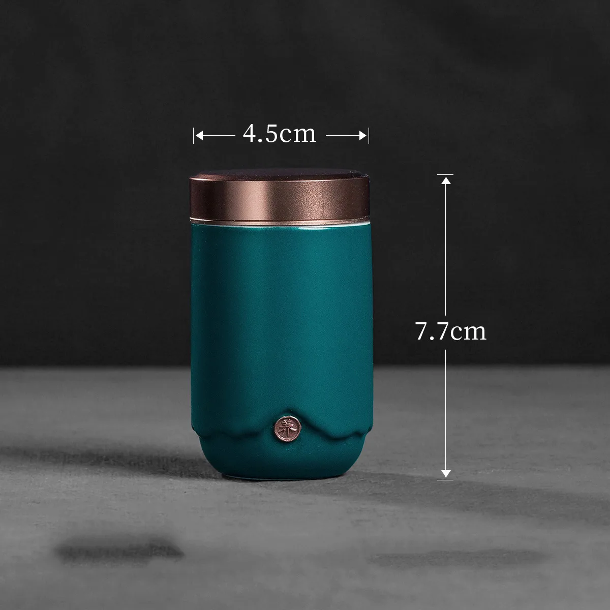 High-end Ceramic Tea Caddy, Mini Tea Caddy Gift 5