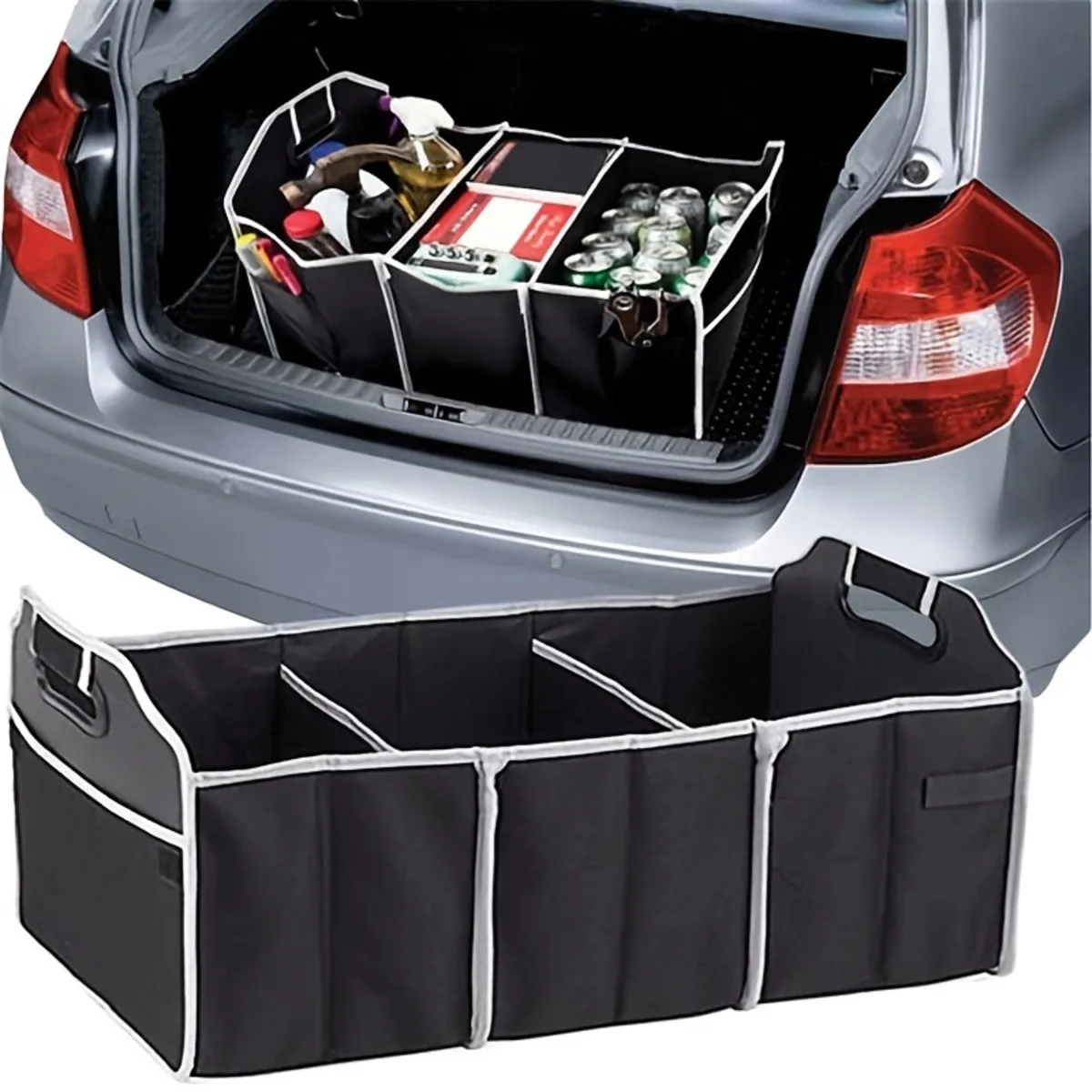 Folding Car Trunk Organizer