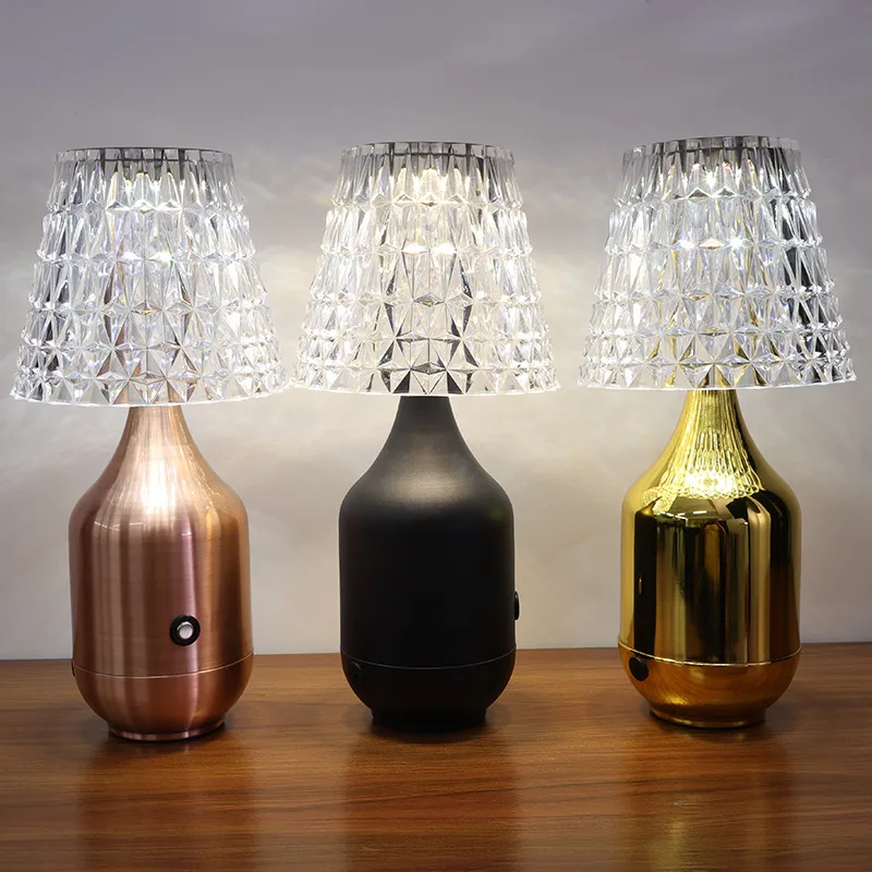 Rechargeable Retro LED Table Lamp