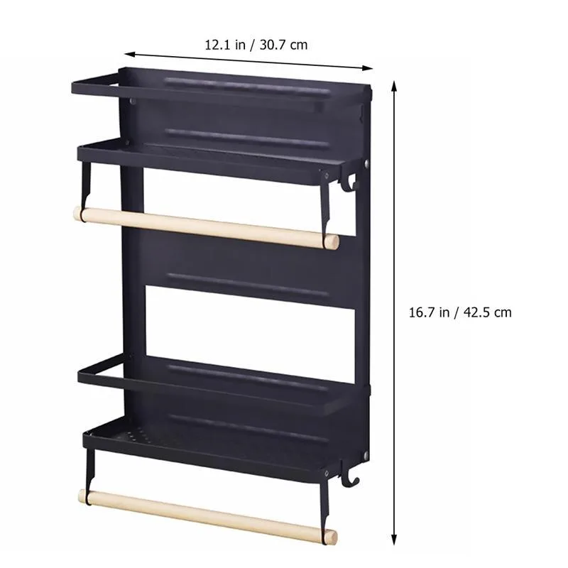 Kitchen storage refrigerator rack 5
