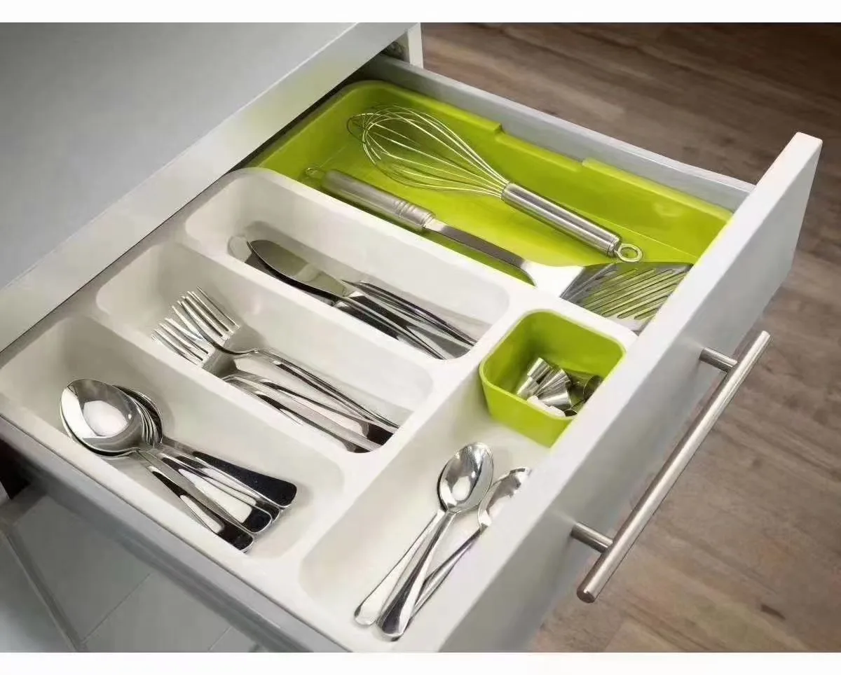 Retractable Kitchen Drawer Organizer 3