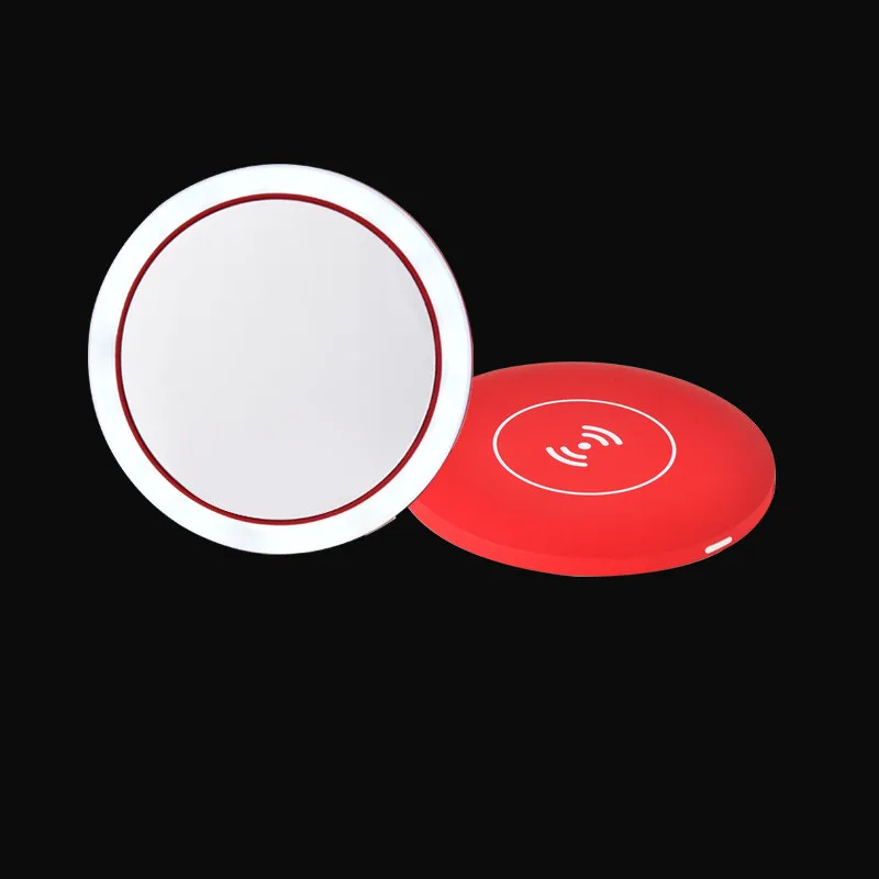 LED Makeup Mirror with Wireless Charging