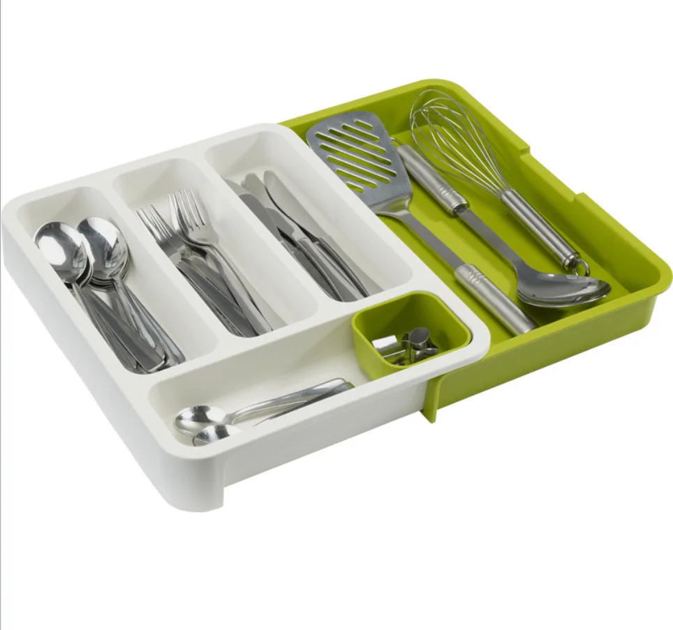 Retractable Kitchen Drawer Organizer 4