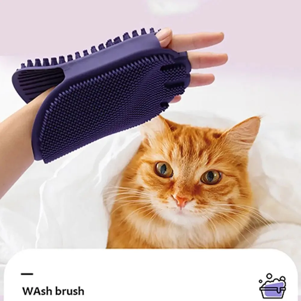 Soft Pet Shampoo Brush 5