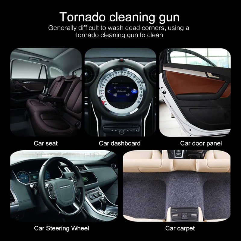 Car Interior Detail Brush Set 5