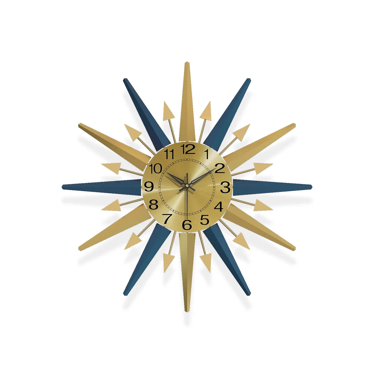 Sunburst Wall Clock