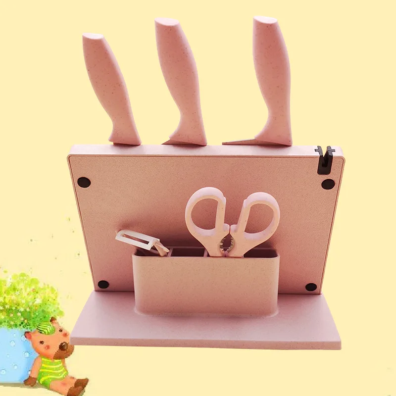 Rack Storage Tube Cutting Board Kitchen Vertical Storage