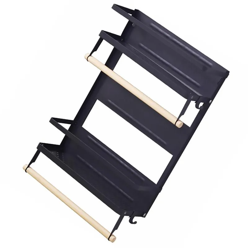 Kitchen storage refrigerator rack 4