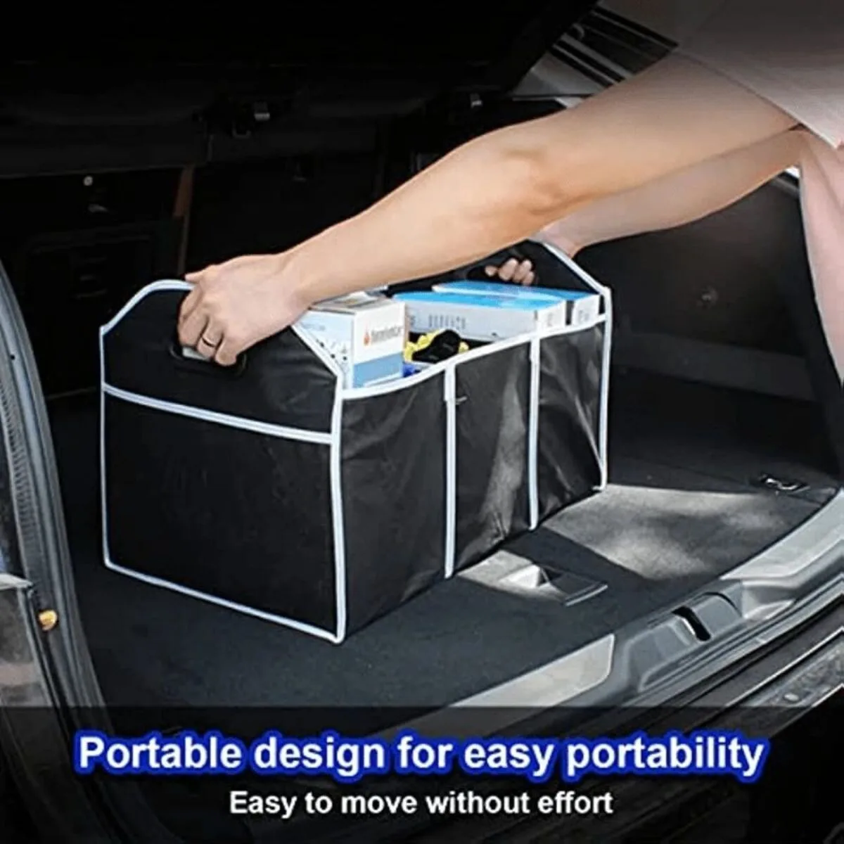 Folding Car Trunk Organizer 3
