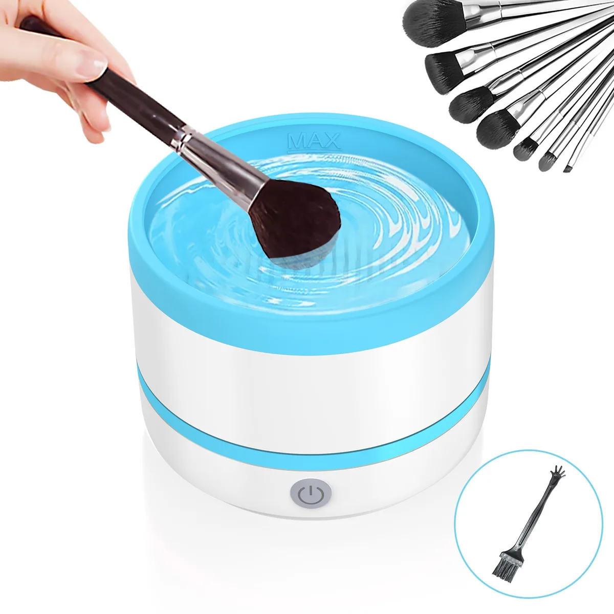Makeup Brush Automatic Cleaning Device Beauty Tools 7