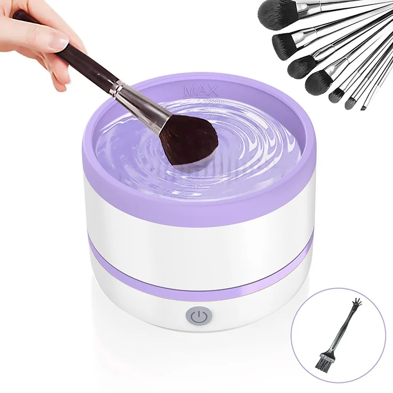 Makeup Brush Automatic Cleaning Device Beauty Tools 6