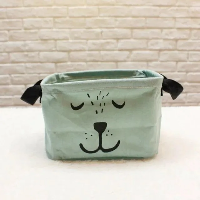 Linen Desktop Storage Box 6